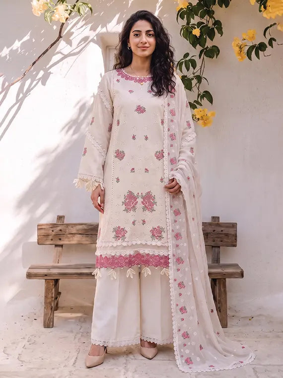 Elara by PANACHE Unstitched Karandi Collection'26