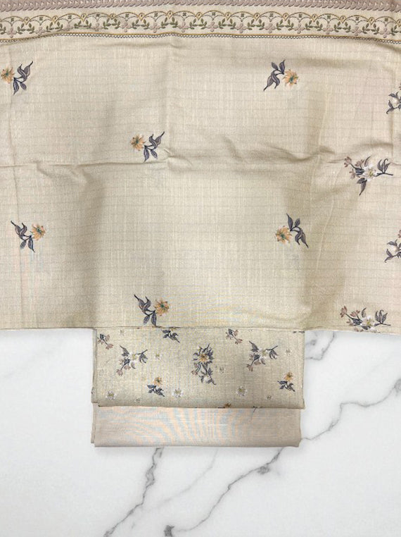 Elegance Printed Slub Linen Edit25 Vol-PC60 (PC60-02)