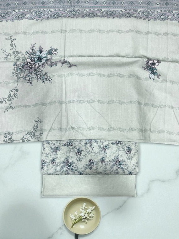 Elegance Printed Slub Linen Edit25 Vol-PC60 (PC60-07)