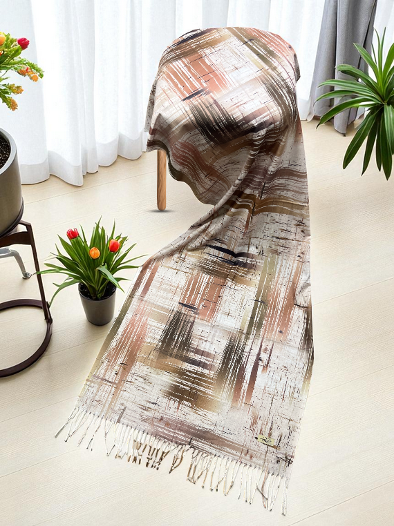 Elegance Soft Touch Printed Wool Staller Edit25 (25ST26-04)