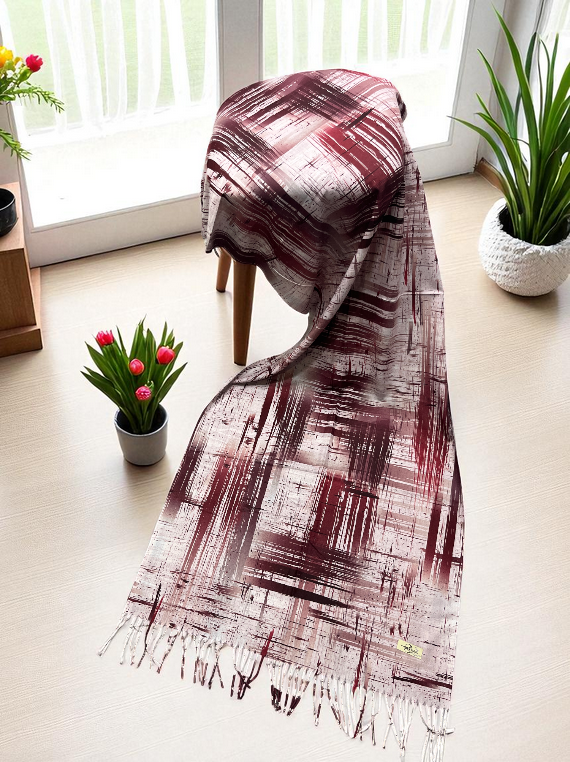 Elegance Soft Touch Printed Wool Staller Edit25 (25ST26-06)