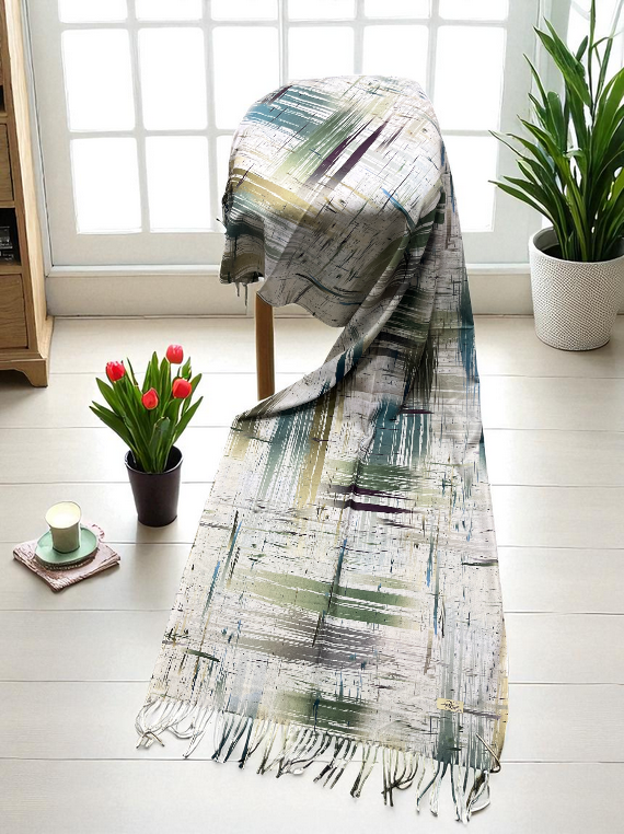 Elegance Soft Touch Printed Wool Staller Edit25 (25ST26-07)