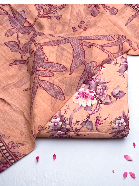 Elegance Unstitched Printed Linen Edit25 Vol-PH19 (PH19-01)