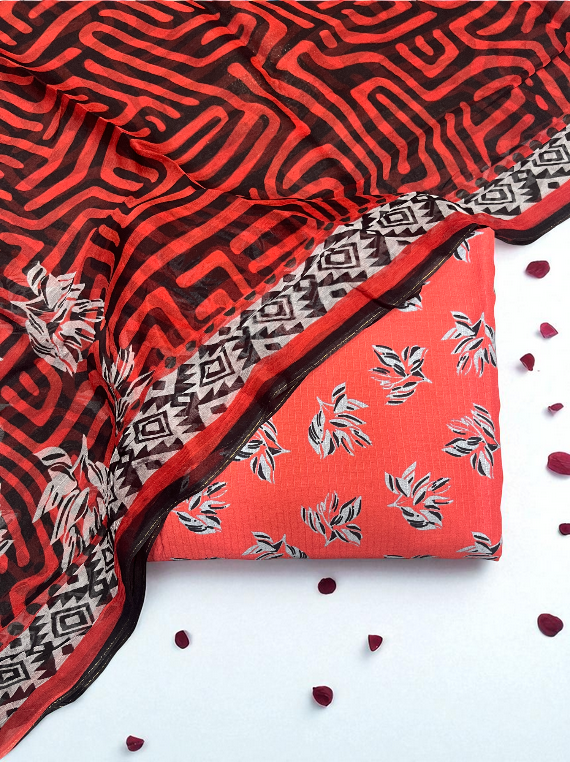 Elegance Unstitched Printed Linen Edit25 Vol-PH19 (PH19-04)