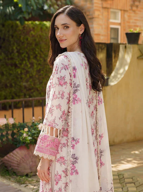 Elegance by Sanam Saeed Embroidered Lawn Collection 2026 (D-04)