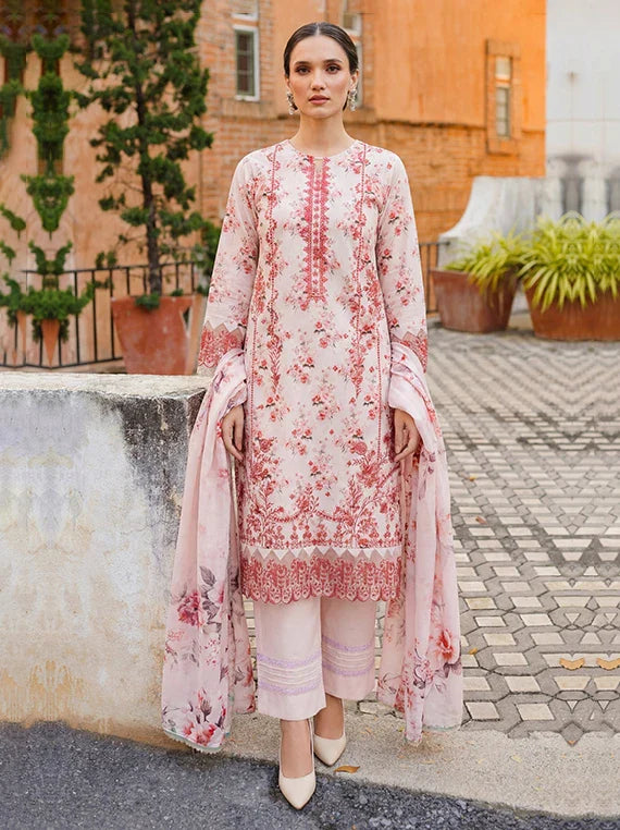 Elegance by Sanam Saeed Embroidered Lawn Collection 2026 (D-05)