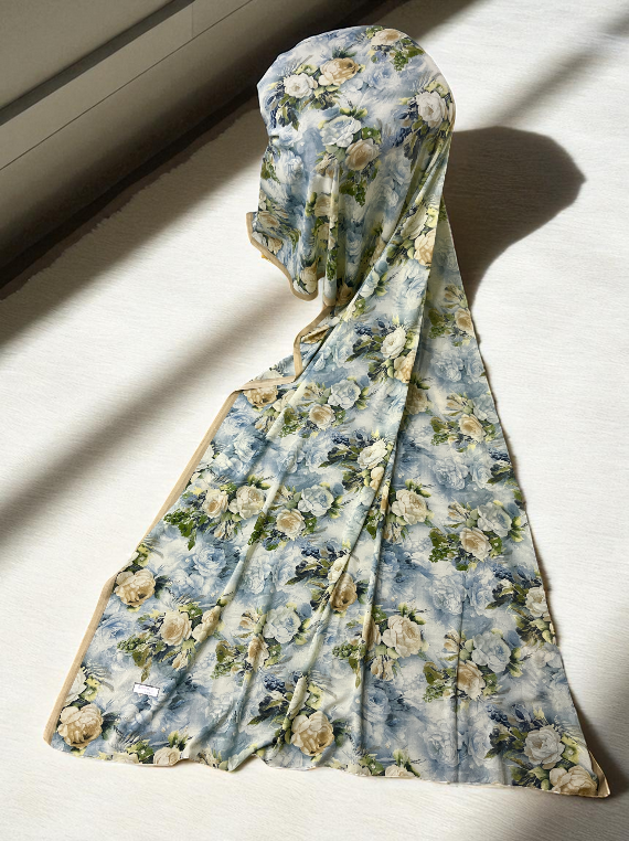 Elegant All Over Printed Lawn Shawl Edit25 (25SH81-03)