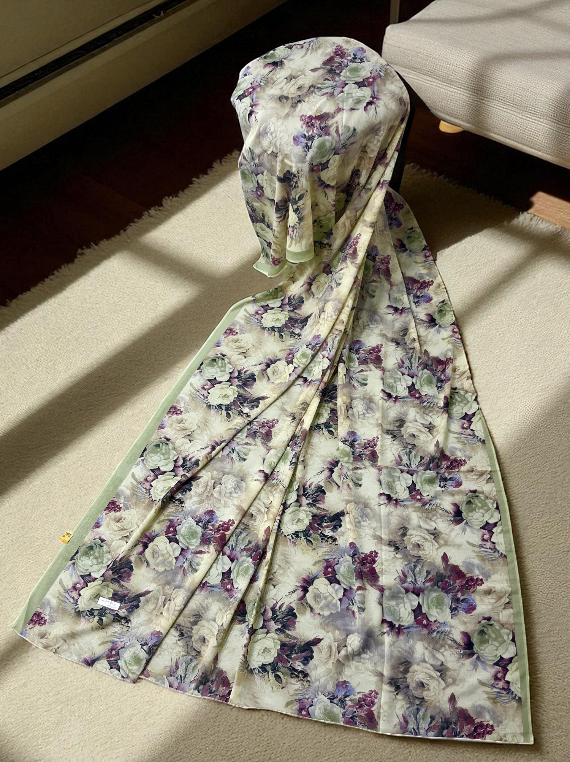 Elegant All Over Printed Lawn Shawl Edit25 (25SH81-05)