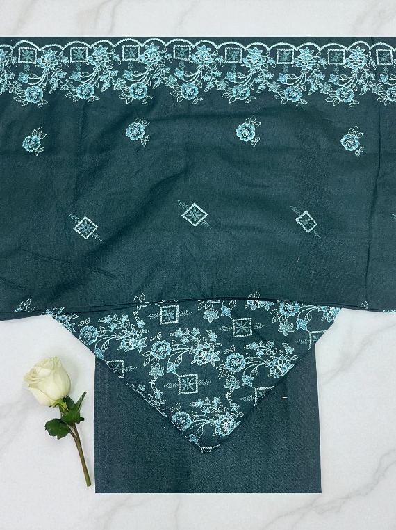 Elegant Attire Embroidered Peach Leather Edit25 (25DU01-01)