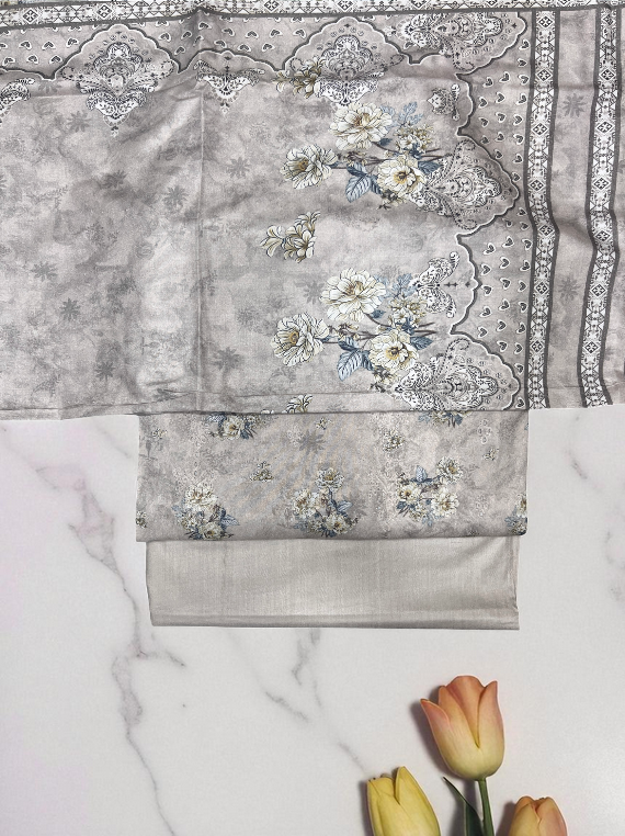 Elegant Chikankari Staple Linen Edit 2025 (25DK06-06)