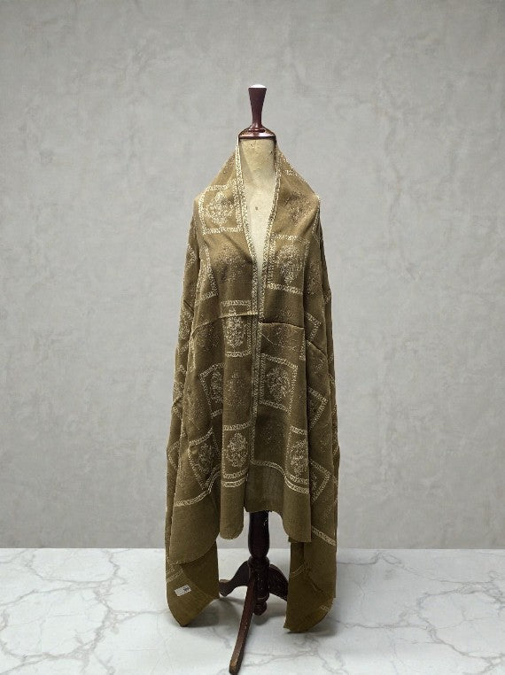 Elite & Soft Touch EMB Work Tila Wool Shawl Edit 2025 DS2515 (25DS15-04)