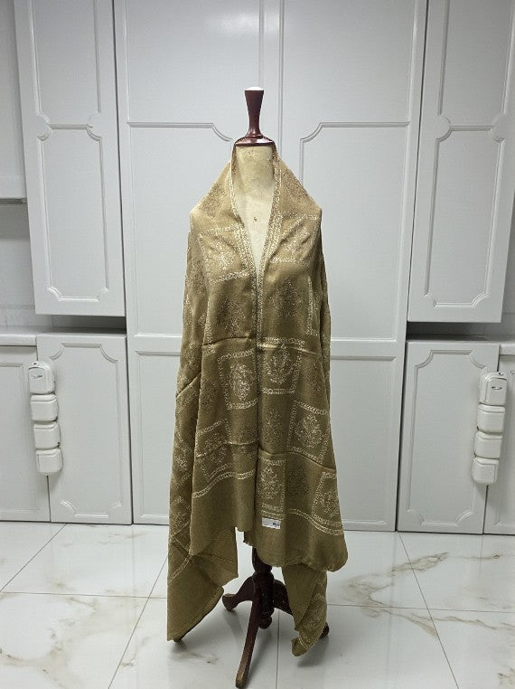 Elite & Soft Touch EMB Work Tila Wool Shawl Edit 2025 DS2515 (25DS15-05)