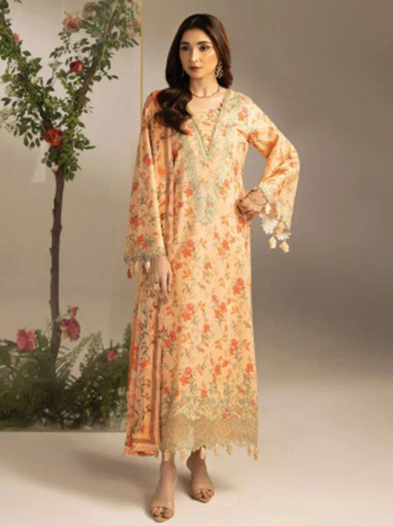 Ellena by Celts Embroidered Lawn Collection 2026 (D-03)