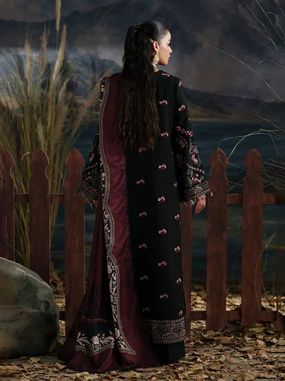 Emaan Adeel Winter Letters Unstitched Karandi Collection'26 (TWLIGHT NOTES)