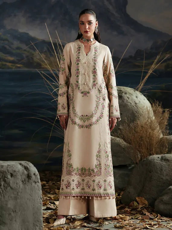 Emaan Adeel Winter Letters Unstitched Karandi Collection'26 (UNTIL SPRING)
