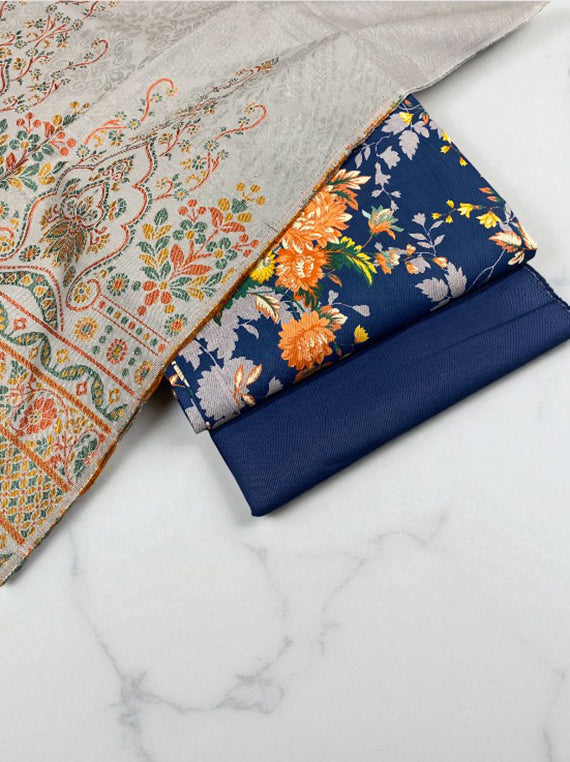 Ember Bloom Printed Khaddar Edit 2025 Vol-CG20 (CG20-09)