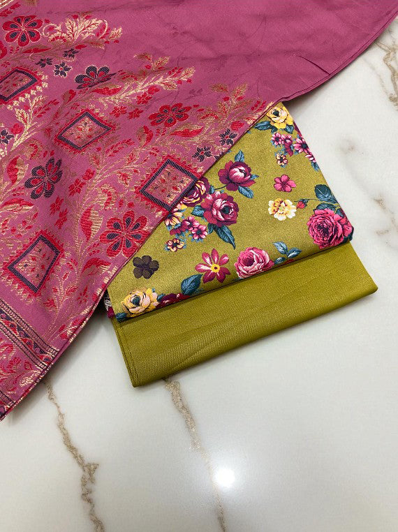 Ember Bloom Printed Khaddar Edit 2025 Vol-CG20 (CG20-11)