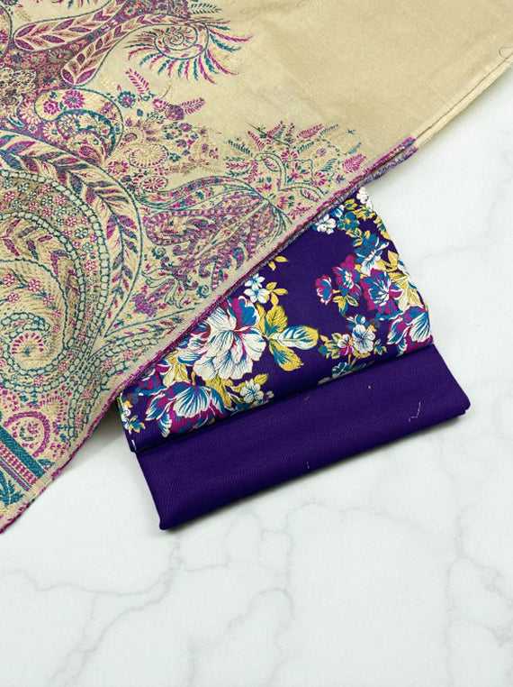 Ember Bloom Printed Khaddar Edit 2025 Vol-CG20 (CG20-17)