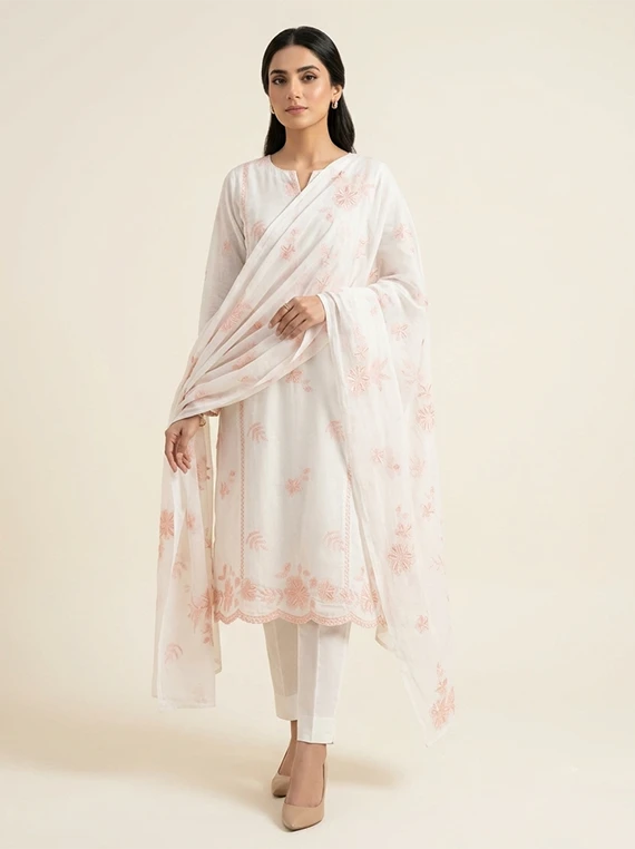 Embroidered Lawn Edit 2026 Vol-26DB54 (D-01)