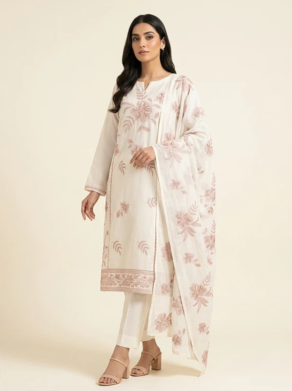 Embroidered Lawn Edit 2026 Vol-26DB54 (D-04)