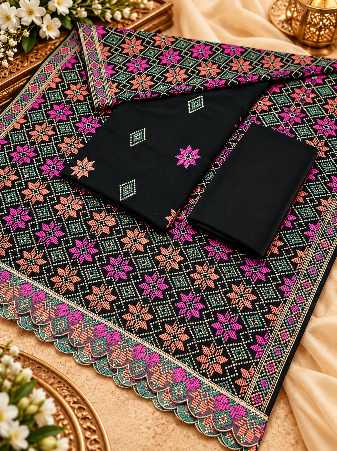 Embroidered Velvet Ladies Edit 2026 Vol-26WT03 (D04)