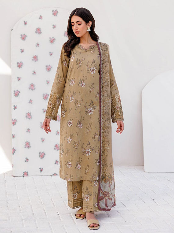 Embroidered Elite Lawn Collection 2026 (Darlene)