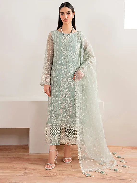 Embroidered Net Collection 2025 By Baroque (UF-680)