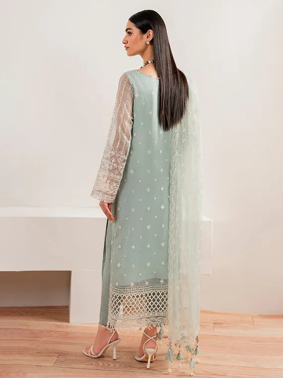 Embroidered Net Collection 2025 By Baroque (UF-680)