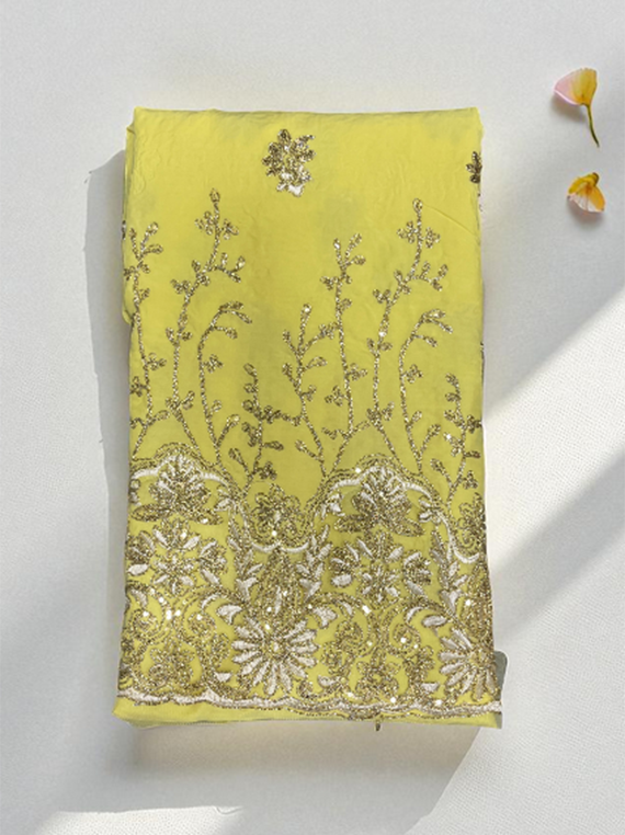 Embroidery Tila Work Linen Shirt Edition (TP36-11)