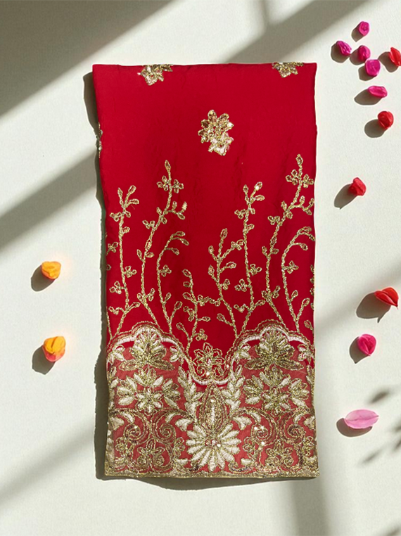 Embroidery Tila Work Linen Shirt Edition (TP36-14)