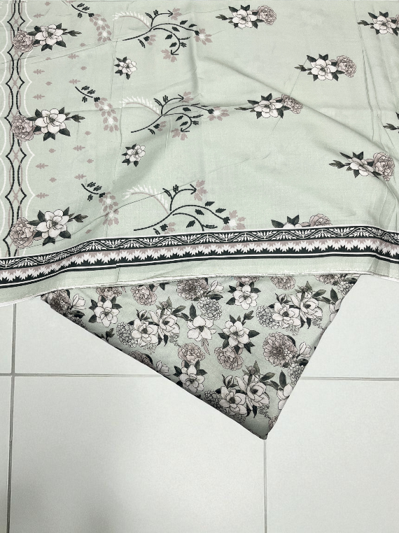 Everyday Grace Printed Linen Shirt Edit25 Vol-CA36 (CA36-05)