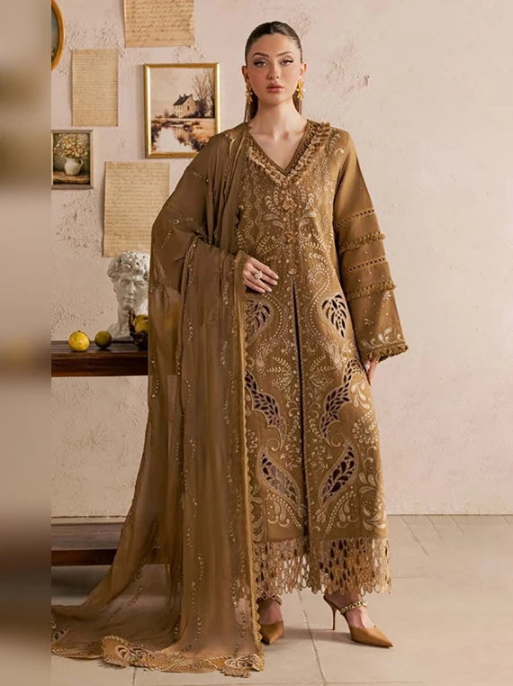 Exclusive Karandi by Nureh Embroidered Unstitched Collection'26 (NE-270)