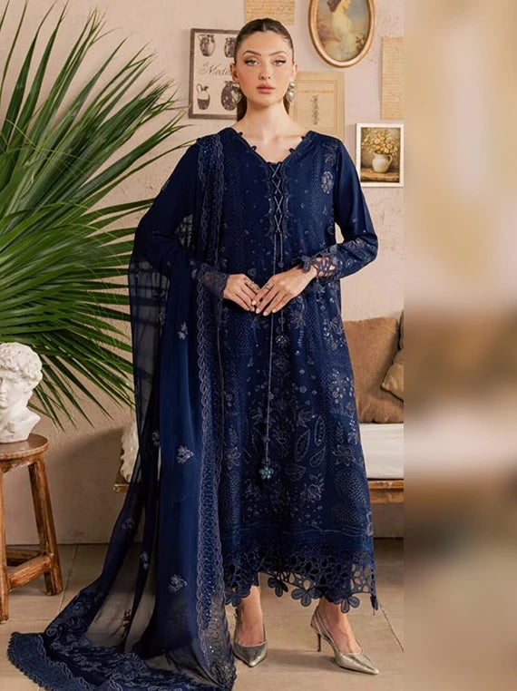 Exclusive Karandi by Nureh Embroidered Unstitched Collection'26 (NE-272)