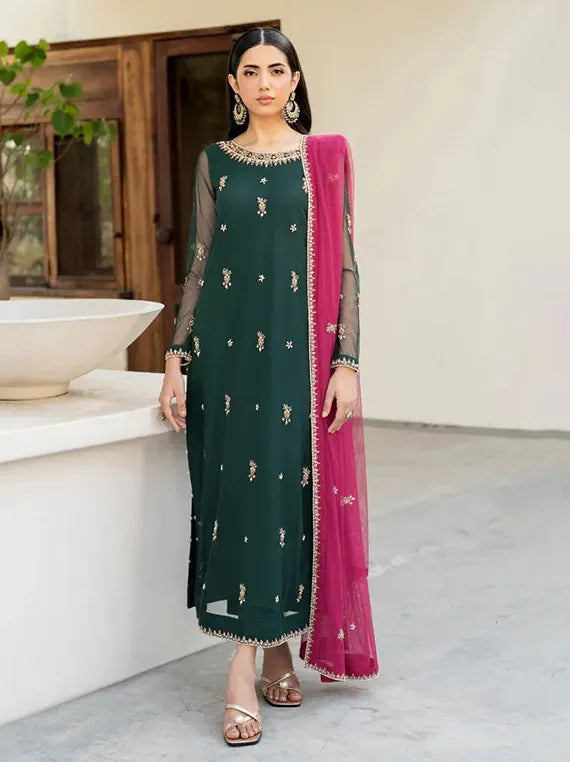 Exclusive Zarif Unstitched Wedding Collection 26 (UNST-HW-03 RAYA)