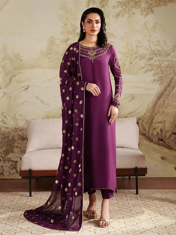 Exclusive Zarif Unstitched Wedding Collection 26 (ZRF-SHE-01 Umairah)