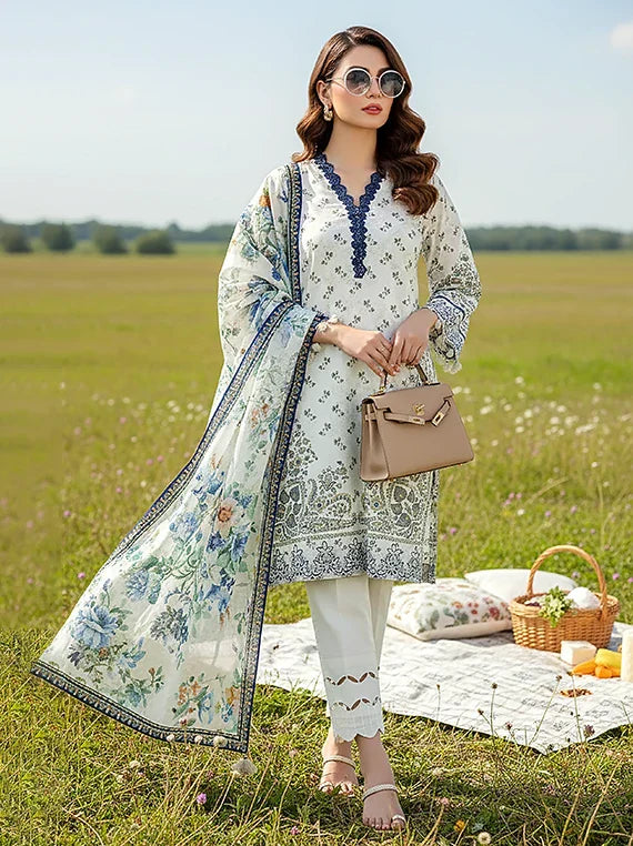 Exclusive 3PC Lawn Collection 2026 by Lakhany (LG-MM-0931)