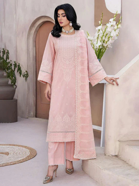 FALAK by Wania Embroidered Lawn Collection 2026 Vol-01 (WL-55)