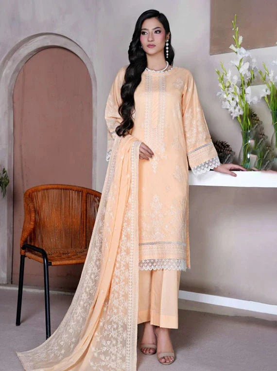 FALAK by Wania Embroidered Lawn Collection 2026 Vol-01 (WL-57)