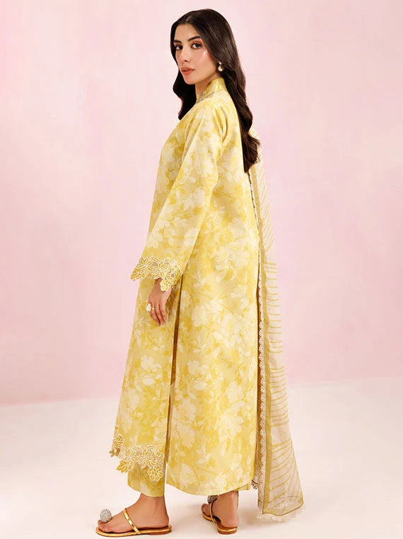 FARASHA Embroidered Printed Lawn Collection 2026 (06-Honey Ember)