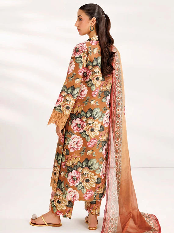 FARASHA Embroidered Printed Lawn Collection 2026 (11-Dusk Bloom)