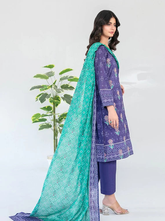 FARHA by Tawakkal Fabrics Embroidered Lawn Collection 2026 (D-3287)