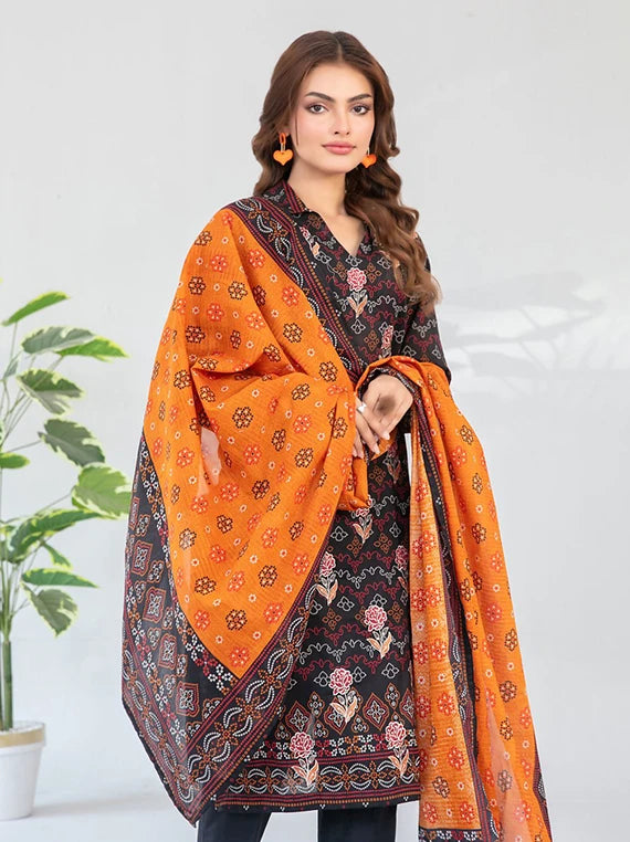 FARHA by Tawakkal Fabrics Embroidered Lawn Collection 2026 (D-3288)