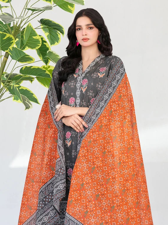 FARHA by Tawakkal Fabrics Embroidered Lawn Collection 2026 (D-3289)