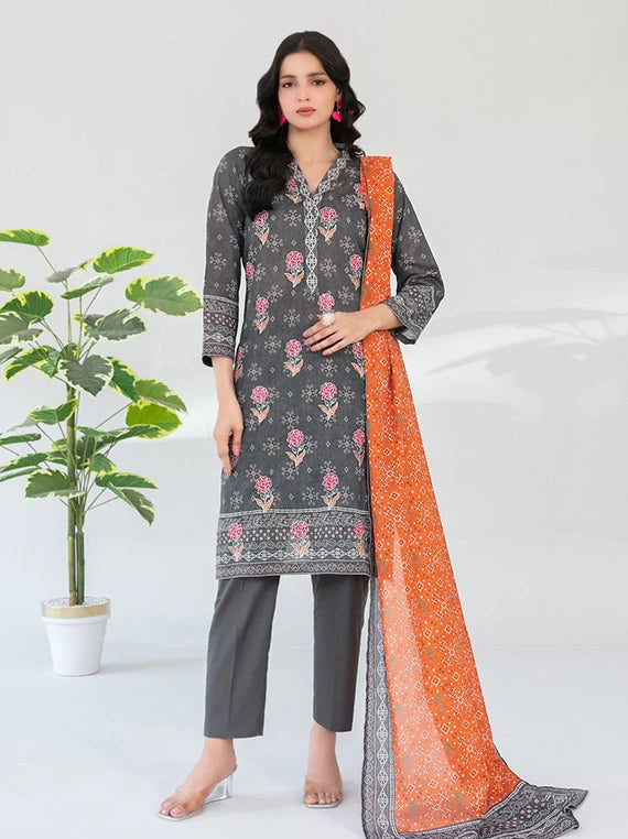 FARHA by Tawakkal Fabrics Embroidered Lawn Collection 2026 (D-3289)