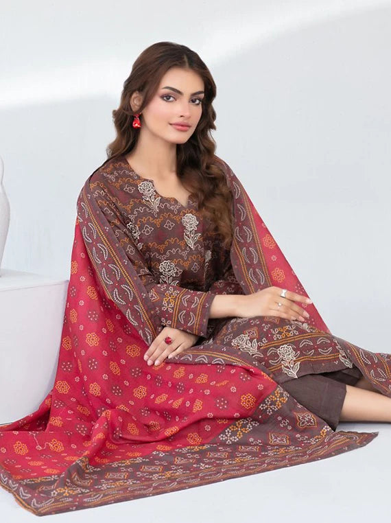 FARHA by Tawakkal Fabrics Embroidered Lawn Collection 2026 (D-3291)
