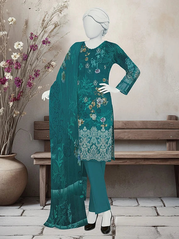 FARZANA by Abc Embroidered Lawn Collection 2026 (D-10)