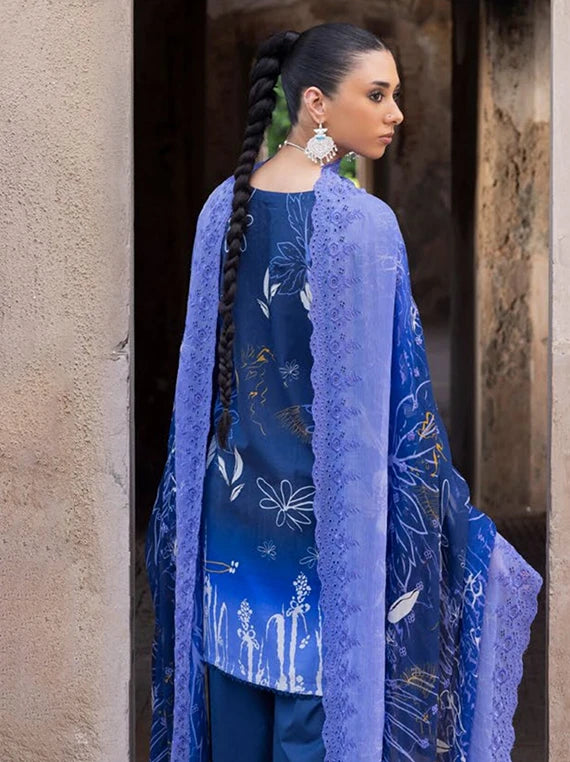 FLORA by Gul Ahmed Embroidered Lawn Collection 2026 (BCT-62003)