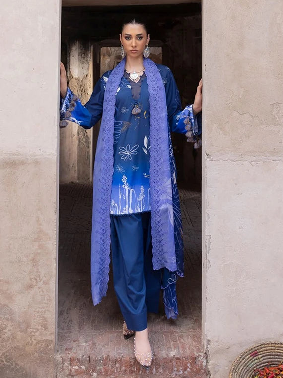 FLORA by Gul Ahmed Embroidered Lawn Collection 2026 (BCT-62003)