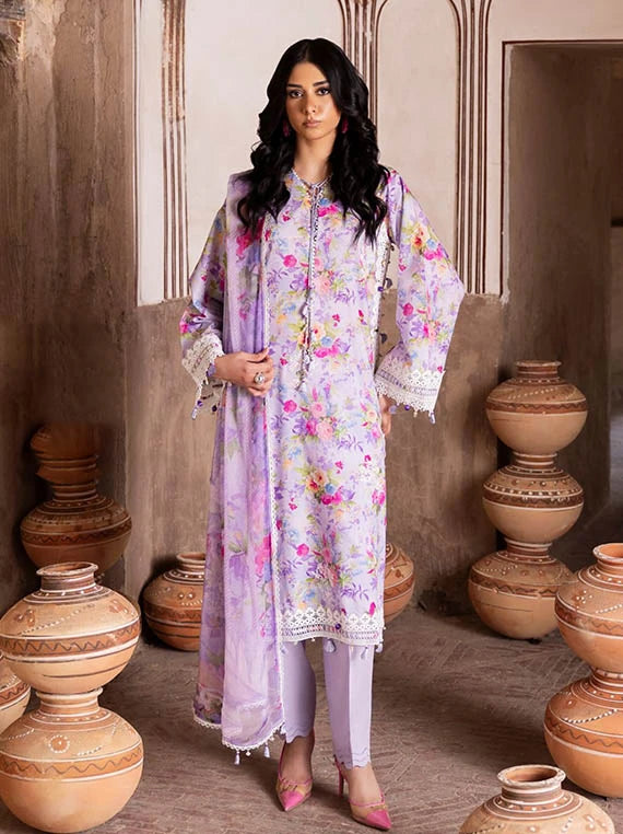 FLORA by Gul Ahmed Embroidered Lawn Collection 2026 (BM-62045)