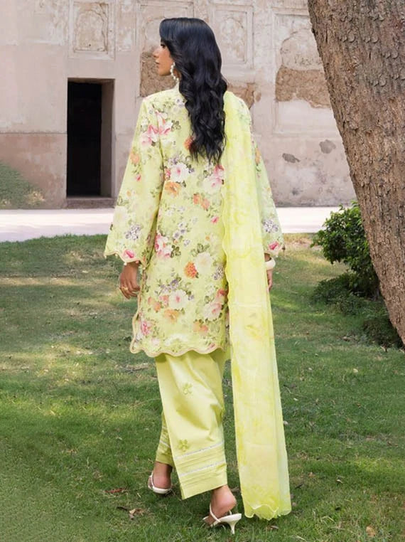 FLORA by Gul Ahmed Embroidered Lawn Collection 2026 (BM-62046)